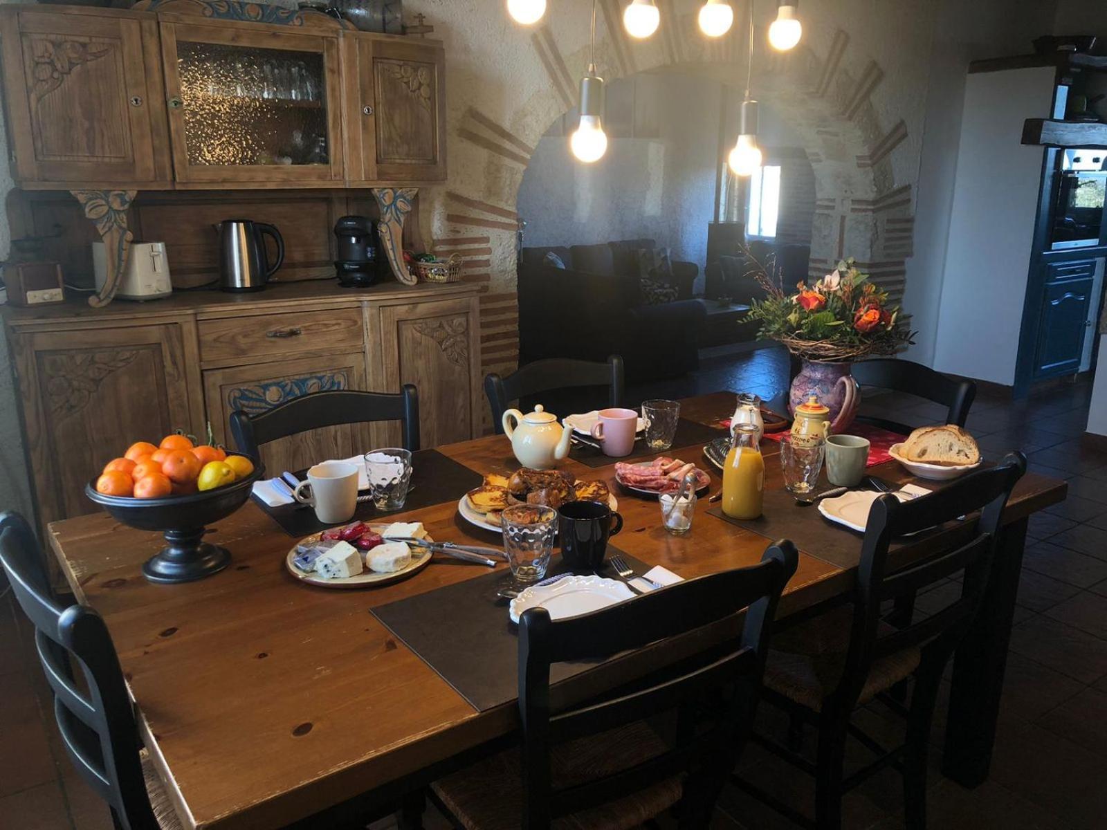 La Fezendes Bed and Breakfast Miradoux Esterno foto